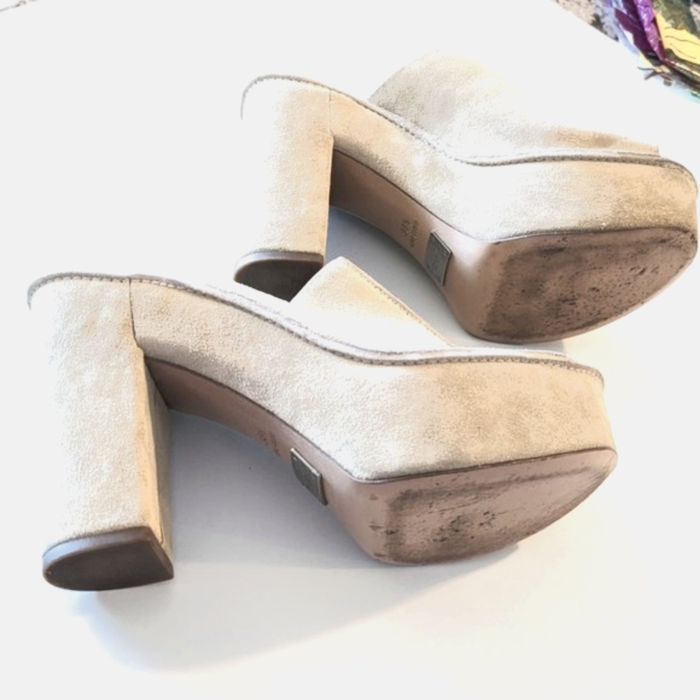 Michael Kors Collection Suede Platform Pumps US 6, EUR36.5 - Picture 6 of 6